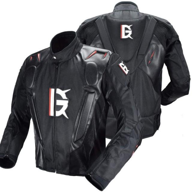 バイクジャケット 冬用 ライディングジャケット 中綿 インナー付き プロテクター装着 保温防寒 レーシングジャケット レザー 防水 防風 通気 バイクウェア 防寒