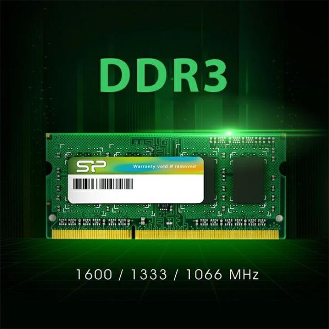 シリコンパワー DDR3 ノートDDR3 1600 PC3-12800 16GB (8GB×2枚) 204Pin Mac 対応 SP016GBSTU160N22_3