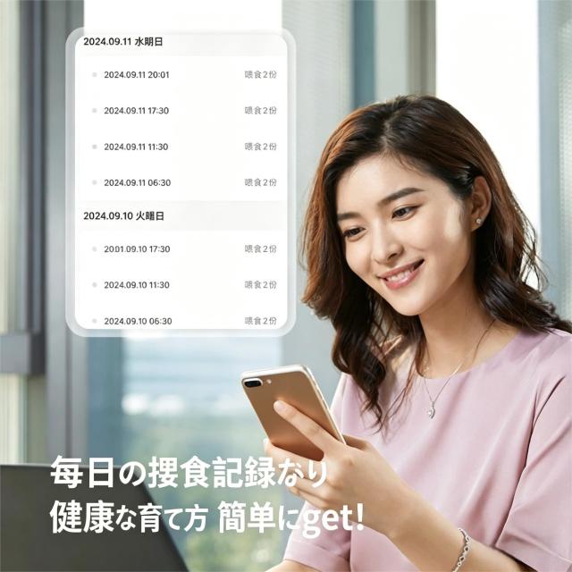 【ポイント高倍率】自動給餌器 猫 犬 カメラ付き WiFi 必要 スマホ連携 4L 大容量 1 日 8 食 タイマー機能 遠隔監視 2WAY 給電 詰まり防止 防湿 お手入れ簡単 日本語説明書付き SP03_6