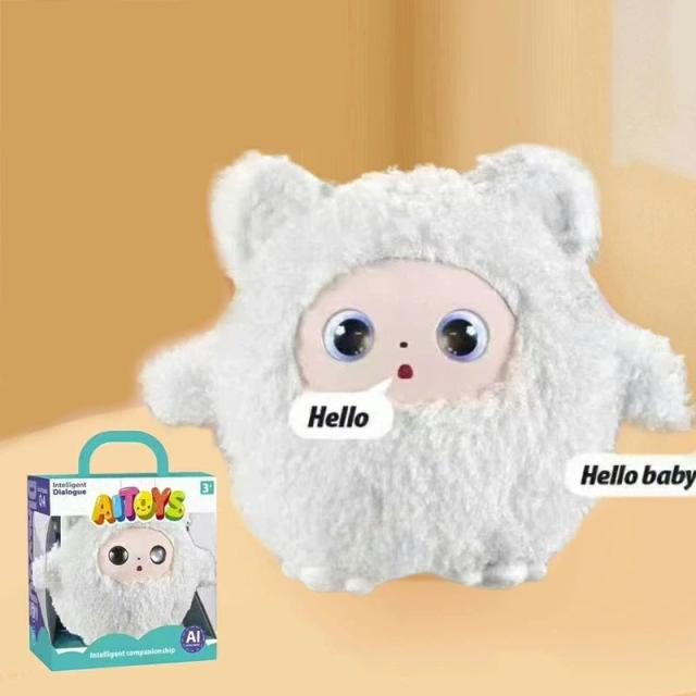 知育玩具 ペットロボット AI ふわふわ うさぎ ぬいぐるみ しゃべる 動く 感情が通じる 着せかえ AI搭載 AI学習 音声 孤独を癒せる パートナー かわいい 一人暮ら 英語 日本語 11言語 音声認識 会話 ロボット おもちゃ 子供 高齢者 誕生日 プレゼント