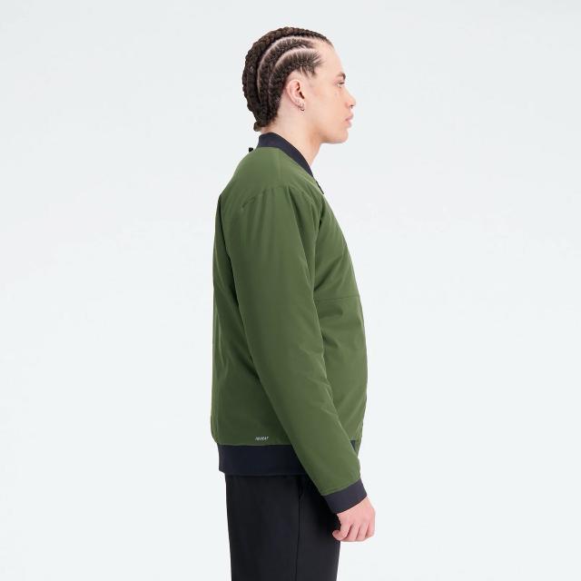 ニューバランス new balance MJ33042 KOU(コンブ) メンズ R.W.Tech パデッドボンバージャケット メンズ 男性 紳士 ロゴ アパレル NB 2023秋冬