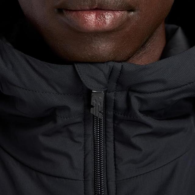 ニューバランス new balance AMJ53173 BK(ブラック) メンズ パデッドコート ロング 中綿 男性 紳士 ロゴ アパレル NB 2025秋冬_4