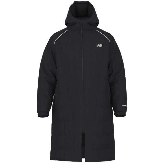 ニューバランス new balance AMJ53173 BK(ブラック) メンズ パデッドコート ロング 中綿 男性 紳士 ロゴ アパレル NB 2025秋冬_7