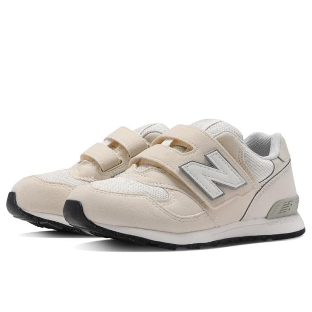 ニューバランス new balance PO313 JJ2(ホワイト) キッズ ジュニア シューズ スニーカー 女の子 男の子 子供靴 運動靴 横幅W やや幅広 プレゼント 贈り物 お祝い 出産祝い ギフト NB 2024春夏