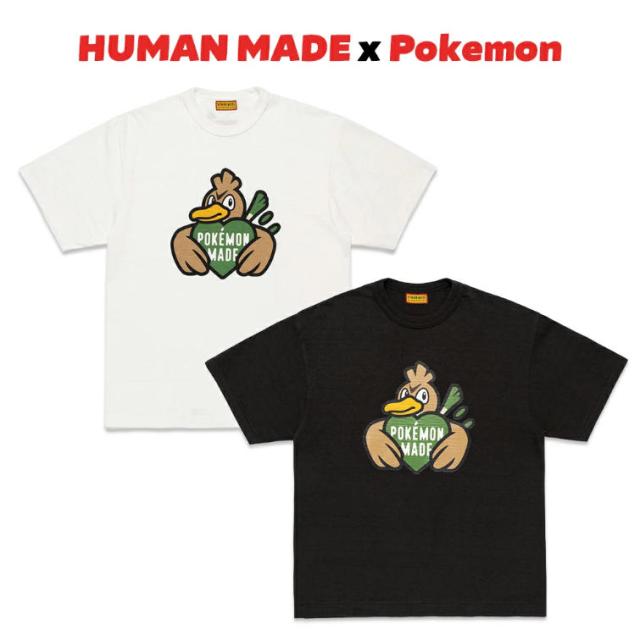 新品【P10倍】990ポイント／ HUMAN MADE ポケモン コラボ Tシャツ カモネギ ヒューマンメイド POKEMON MADE GRAPHIC T-SHIRT #2 ロゴ メンズ ユニセックス 男女兼用