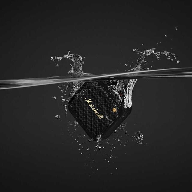 MARSHALL　ブルートゥーススピーカー Willen II Black and Brass ［防水 /Bluetooth対応］ ブラック＆ブラス　WILLEN2BLACKANDBRASS_7