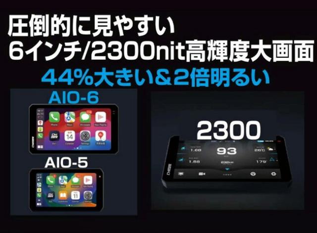 TANAX/タナックス SRS-029C スマートライドモニター AIO-6 MAXカメラセット クイックリリース対応 防水 microSDカード 6インチ高輝度液晶 カスタムパーツ ハイエンド EC販売認定店_2