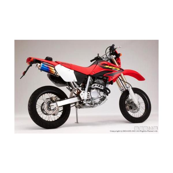 マフラー 送料無料 BEAMS ビームス マフラー XR250 BA-MD30 スリップオン SS300チタン B112-09-004