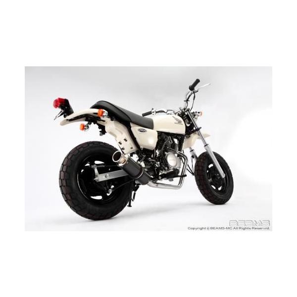 3月上旬入荷予定 マフラー 送料無料 BEAMS ビームス マフラー APE50/エイプ50 SS300カーボン B107-08-000