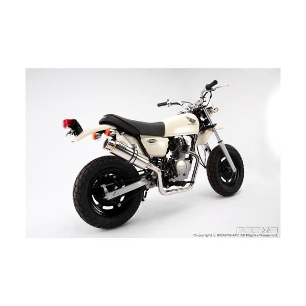 マフラー 送料無料 BEAMS ビームス マフラー APE50Fi/エイプ50Fi SS300ソニック B129-07-003