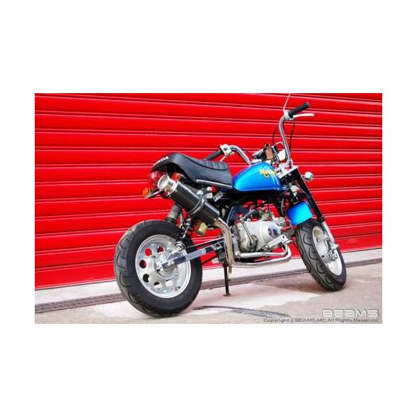 マフラー 送料無料 BEAMS ビームス マフラー モンキー/MONKEY SS300カーボン B108-08-000