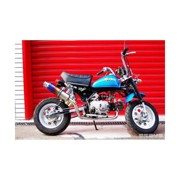 マフラー 送料無料 BEAMS ビームス マフラー モンキー/MONKEY SS300チタン B108-09-000