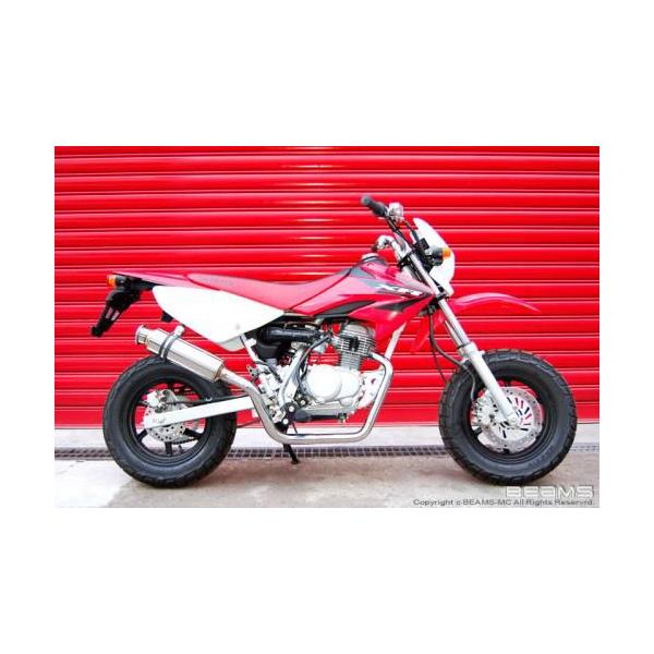 マフラー 送料無料 BEAMS ビームス マフラー XR100 SS300ソニック B117-07-000