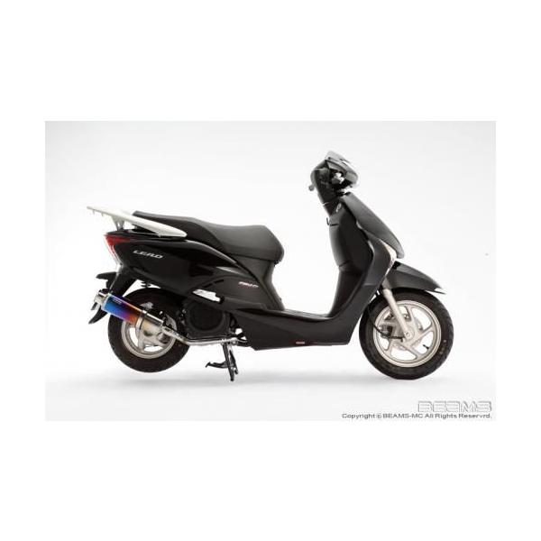 マフラー 送料無料 BEAMS ビームス マフラー リード110/LEAD110 前期モデル SS300チタン B131-09-000