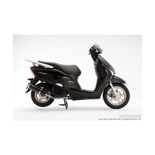 マフラー 送料無料 BEAMS ビームス マフラー リード110/LEAD110 後期モデル SS300カーボン B141-08-000
