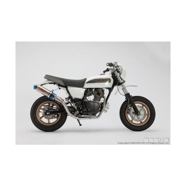 マフラー 送料無料 BEAMS ビームス マフラー APE100 D/エイプ100D R