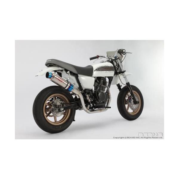 マフラー 送料無料 BEAMS ビームス マフラー APE100 D/エイプ100D R