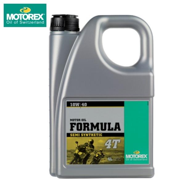 モトレックス 公式 4T MOTOREX FORMULA 4T 10W40 10W-40 4L 79552→97803 発動機油絵の具 自動二輪車用