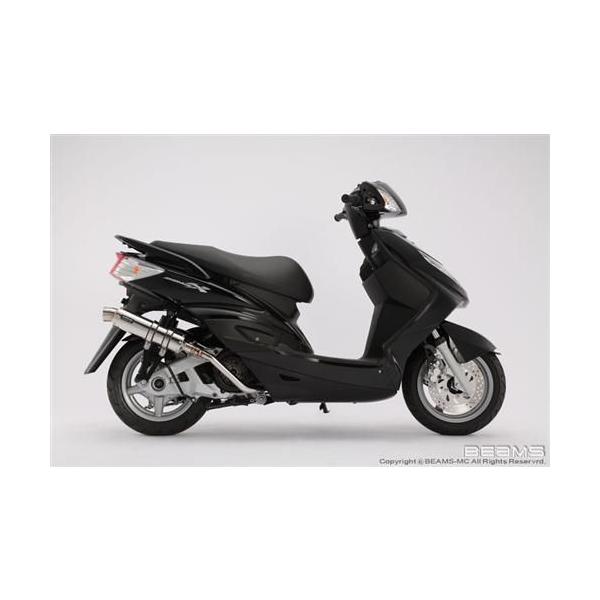 マフラー 送料無料 BEAMS ビームス マフラー シグナスX SE44J R-EVO レーシングエヴォ ステンレスサイレンサー B226-53-008
