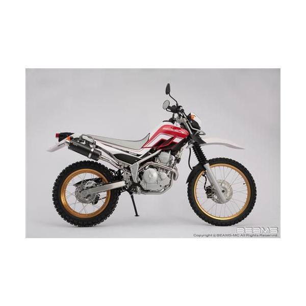 マフラー 送料無料 BEAMS ビームス マフラー セロー250/Fi DG17J SS300カーボン B224-08-004