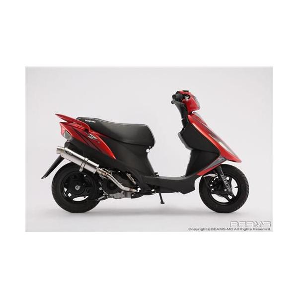 マフラー 送料無料 BEAMS ビームス マフラー アドレスV125 UZ125X R