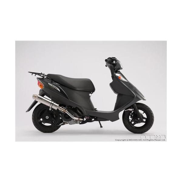 マフラー 送料無料 BEAMS ビームス マフラー アドレスV125 CF4EA R-EVO SP ステンレスサイレンサー 騒音規制対応 G316-53-008