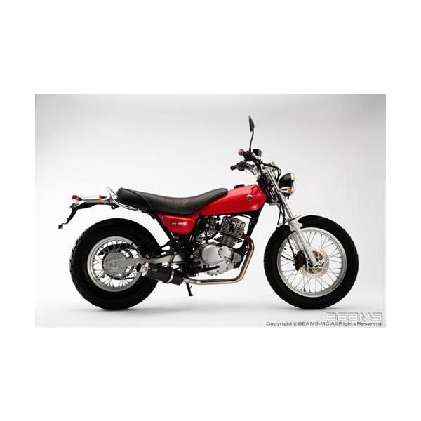 マフラー 送料無料 BEAMS ビームス マフラー バンバン200 NH41A SS300カーボン B302-08-000