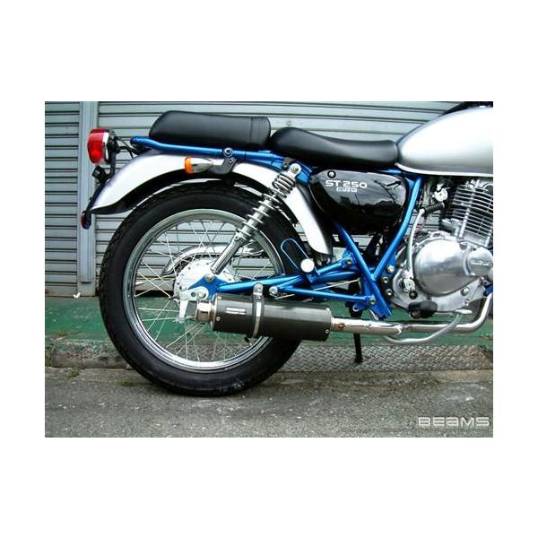 マフラー 送料無料 BEAMS ビームス マフラー ST250 NJ4AA SS300カーボン B306-08-000