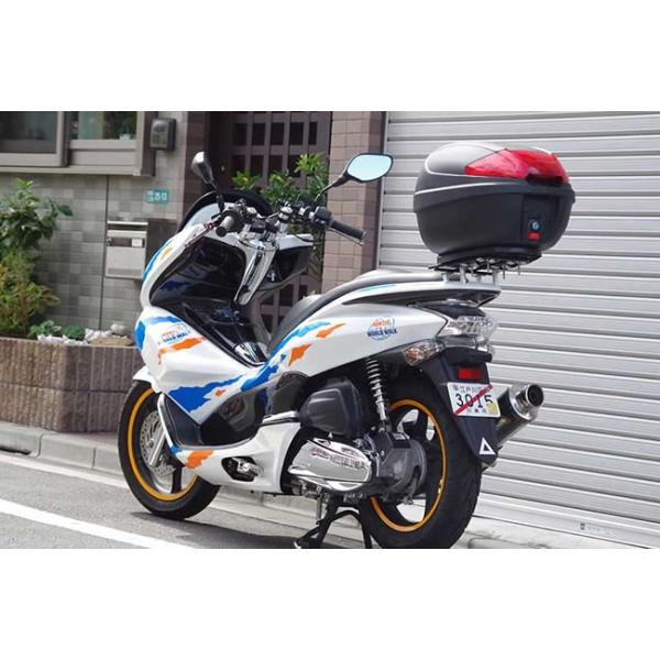 無料特典付 ワールドウォーク PCX PCX125 PCX150 リアキャリア＆リアボックス (30L) セット_1