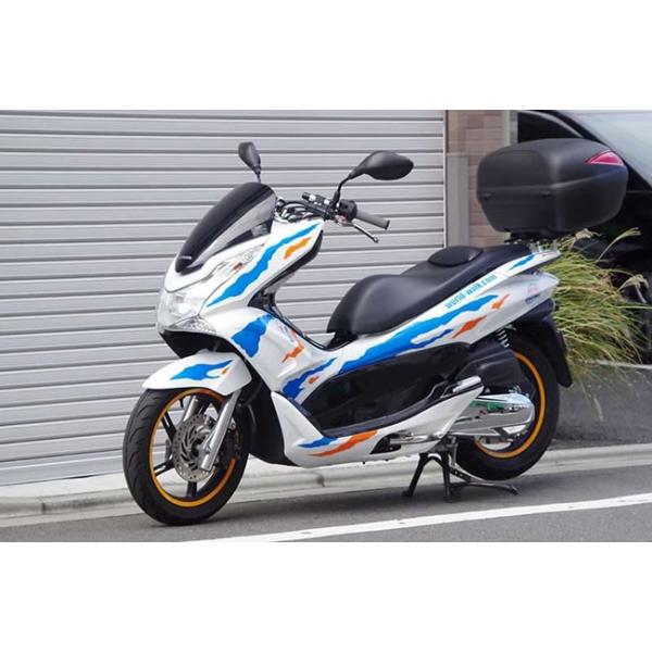 無料特典付 ワールドウォーク PCX PCX125 PCX150 リアキャリア＆リアボックス (43L) セット_1