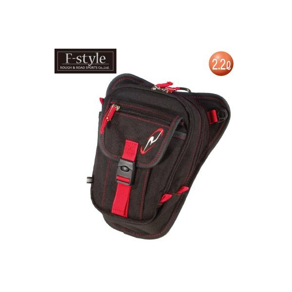 【ラフ&ロード】 RR9452　F-ホルスター [ブラック×レッド] 【ROUGH&ROAD】[BG]