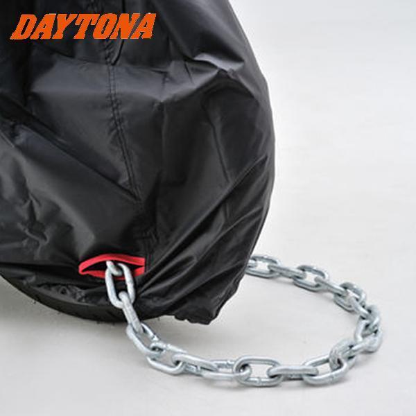 DAYTONA(デイトナ) バイクカバー ボディーカバー (Mサイズ)(97940)ブラックカバー ウォーターレジスタント ライト 盗難防止_2