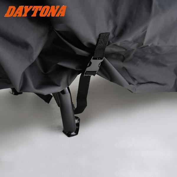 DAYTONA(デイトナ) バイクカバー ボディーカバー (Mサイズ)(97940)ブラックカバー ウォーターレジスタント ライト 盗難防止_3