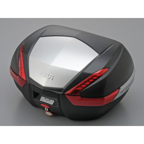 セール特価 送料無料 GIVI ジビ リアボックス バイク用 ボックス モノキーケース V47N 未塗装ブラック（黒） 92512
