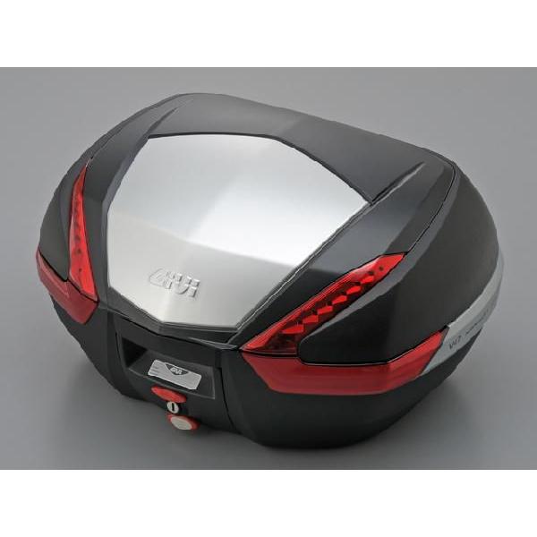 送料無料 GIVI ジビ リアボックス バイク用 ボックス モノキーケース V47N 未塗装ブラック（黒） 92512