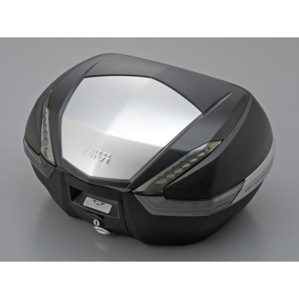 セール特価 送料無料 GIVI ジビ リアボックス バイク用 ボックス モノキーケース V47NT TECH 未塗装ブラック（黒） 92513