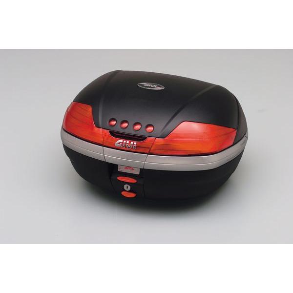 送料無料 GIVI ジビ リアボックス バイク用 ボックス モノキーケース V46N トップケース 未塗装ブラック（黒） 63675