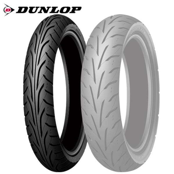 送料無料 DUNLOP(ダンロップ) GT601F (90/90-18) 51H TL フロント (307345) バイク オートバイ タイヤ オンロードバイアス ロングライフ