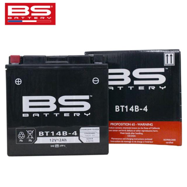 DRAG STAR(薬物はやりっ子)XVS1100A VP13J用 BS蓄電池 BT14B-4 (GT14B-4)取り替えっこ 自動二輪車蓄電池 液入り口・入口申し受ける済