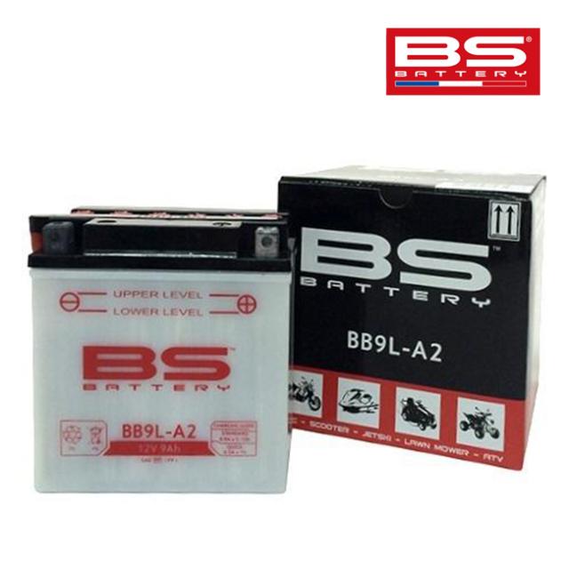 BSバッテリー BB9L-A2 (YB9L-A2)互換 バイクバッテリー 液別開放式
