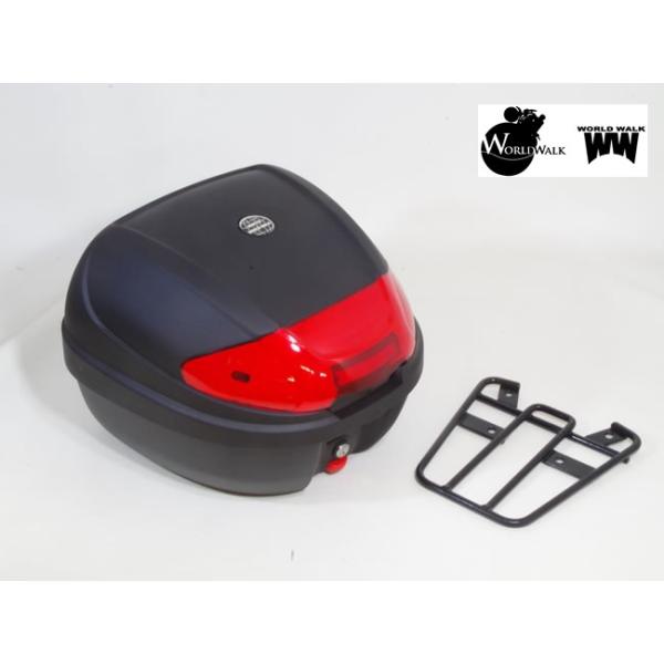 無料特典付 ワールドウォーク トリシティ (tricity) リアキャリア＆リアボックス (30L) セット