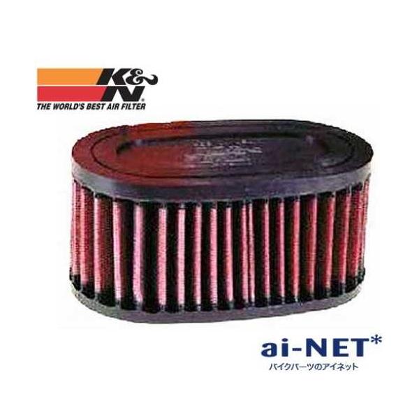 K&amp;N ケイアンドエヌ エアフィルター HA-7500 シャドウスラッシャー750(01-'03) リプレイスメントフィルター 純正交換タイプ
