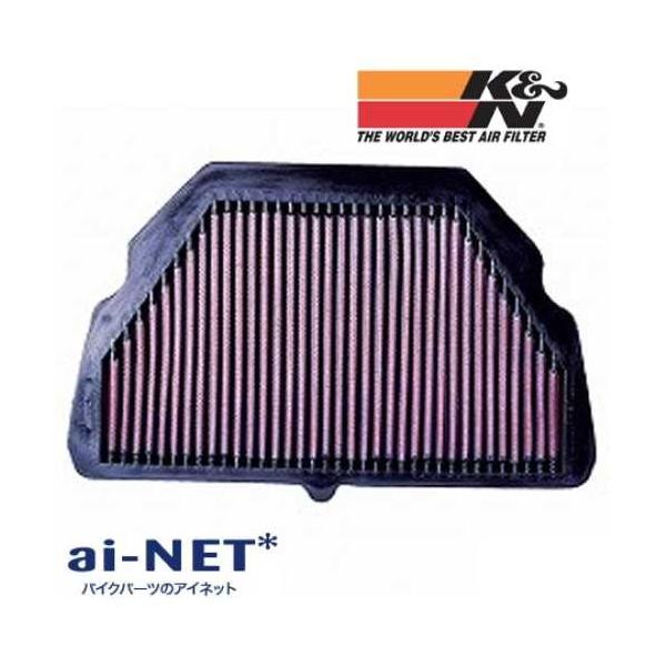 K&amp;N ケイアンドエヌ エアフィルター HA-6099 CBR600F4(99-'00) リプレイスメントフィルター 純正交換タイプ