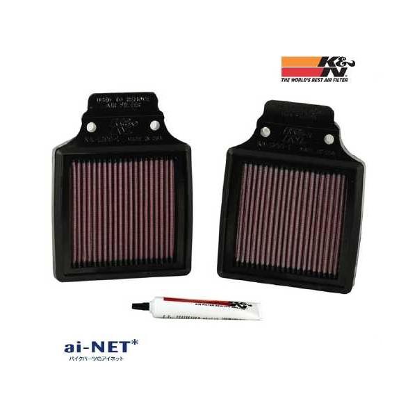K&N ケイアンドエヌ エアフィルター KA-1299-1 ZX-12R (00-06