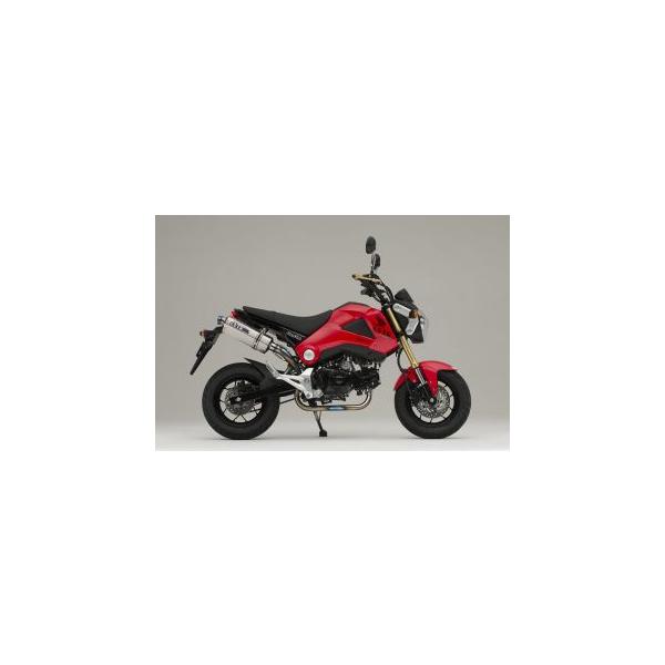レビューで特典 オーヴァーレーシング マフラー GROM グロム MSX125 TT-Formula フルチタン アップタイプ マフラー OVER Racing オーバー 16-22-03