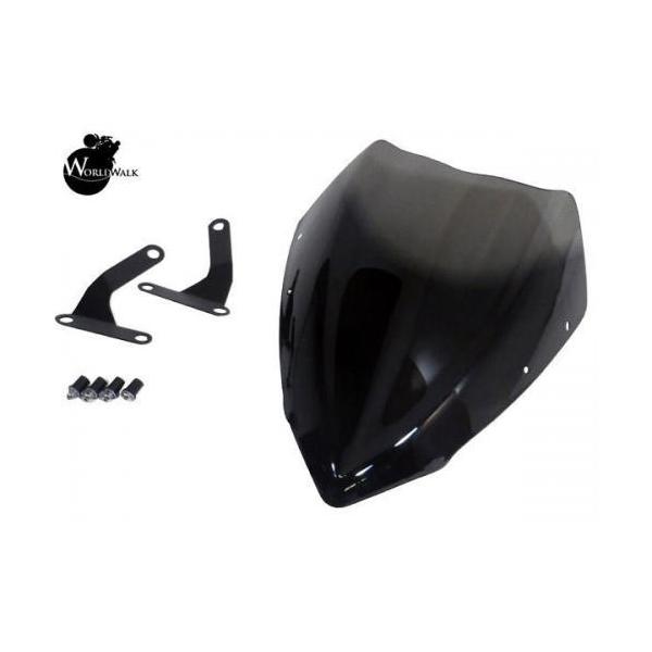 送料無料 スクリーン GROM/グロム JC61用 メーターバイザー ws-16m 風防 防寒(メーターバイザー スクリーンバイザー ウインドシールド ウインドスクリーン)