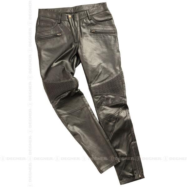 DEGNER デグナー レディース スキニー レザー パンツ FRP-23 ブラウン