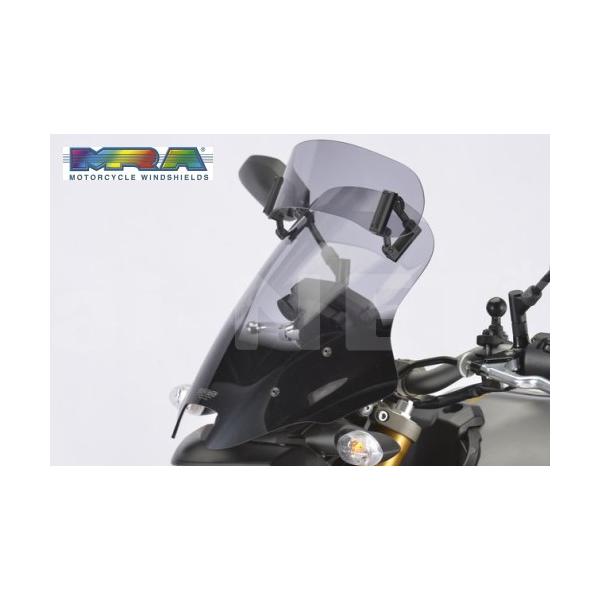 送料無料 MRA エムアールエー スクリーン MT-09 14-15 ヴァリオ ツーリング スモーク スクリーン MVT259
