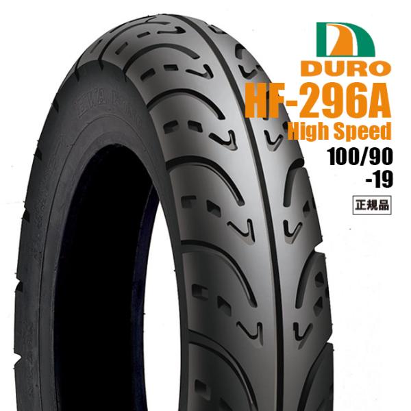 ダンロップOEM デスぺラードワインダ—400/1999〜用 フロントタイヤ DURO HF296A 100/90-19 57H TL デューロ