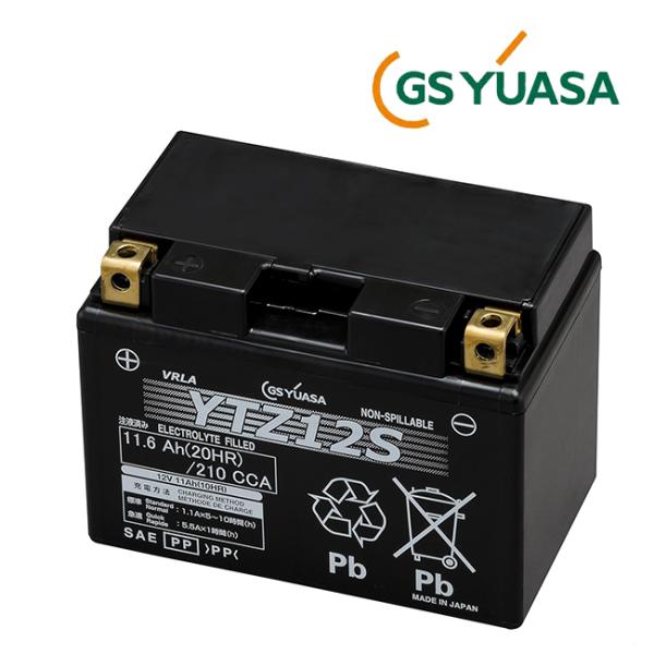 GSユアサバッテリー FTZ12S/互換バッテリー YTZ12S